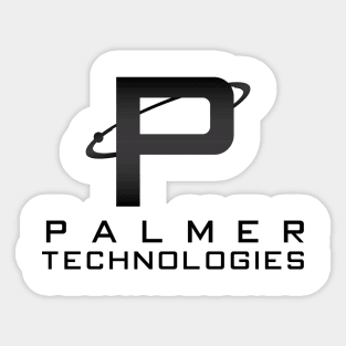 Palmer Tech Black Small Sticker